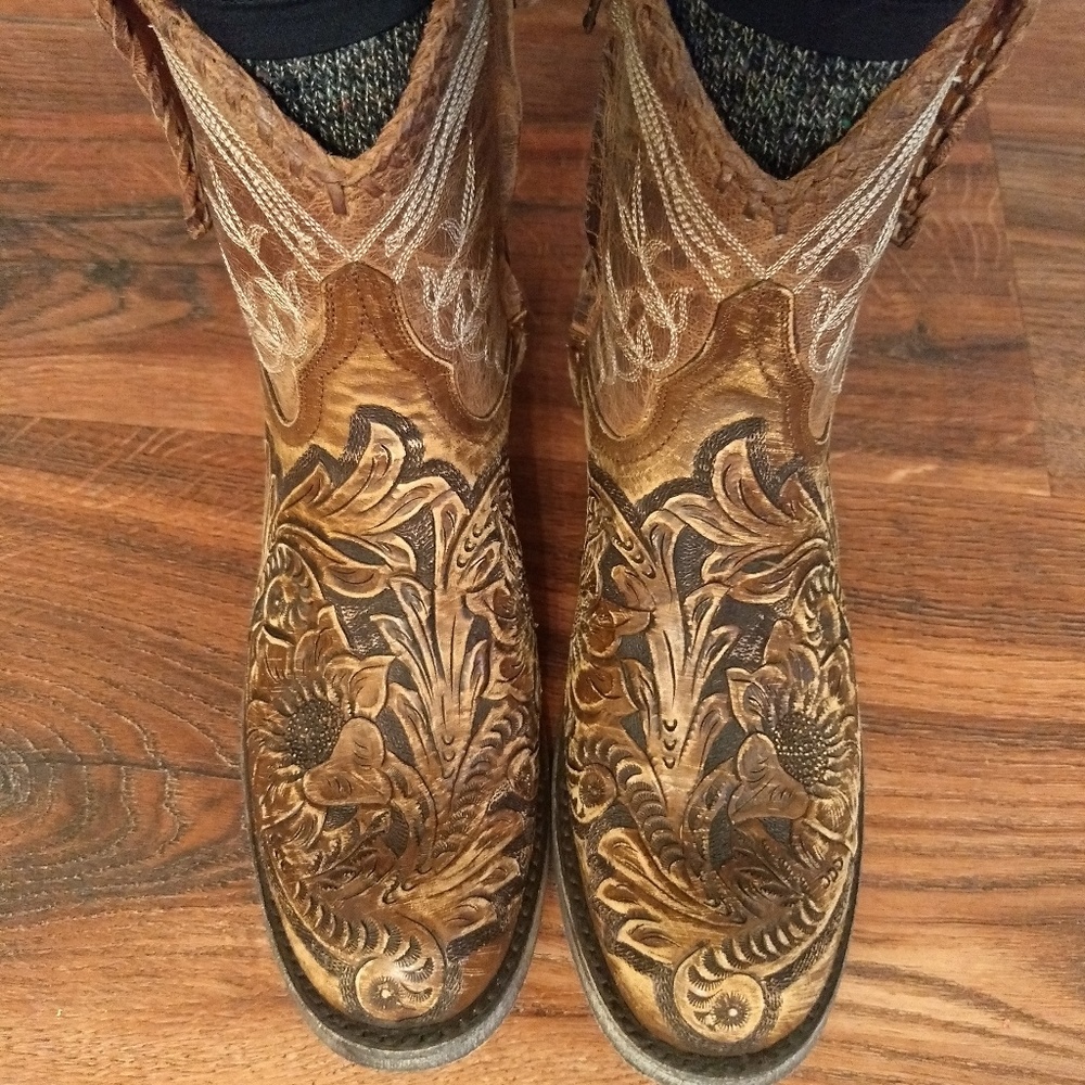 *sold* Free people Queenwood Western Boots - Picture 8 of 8